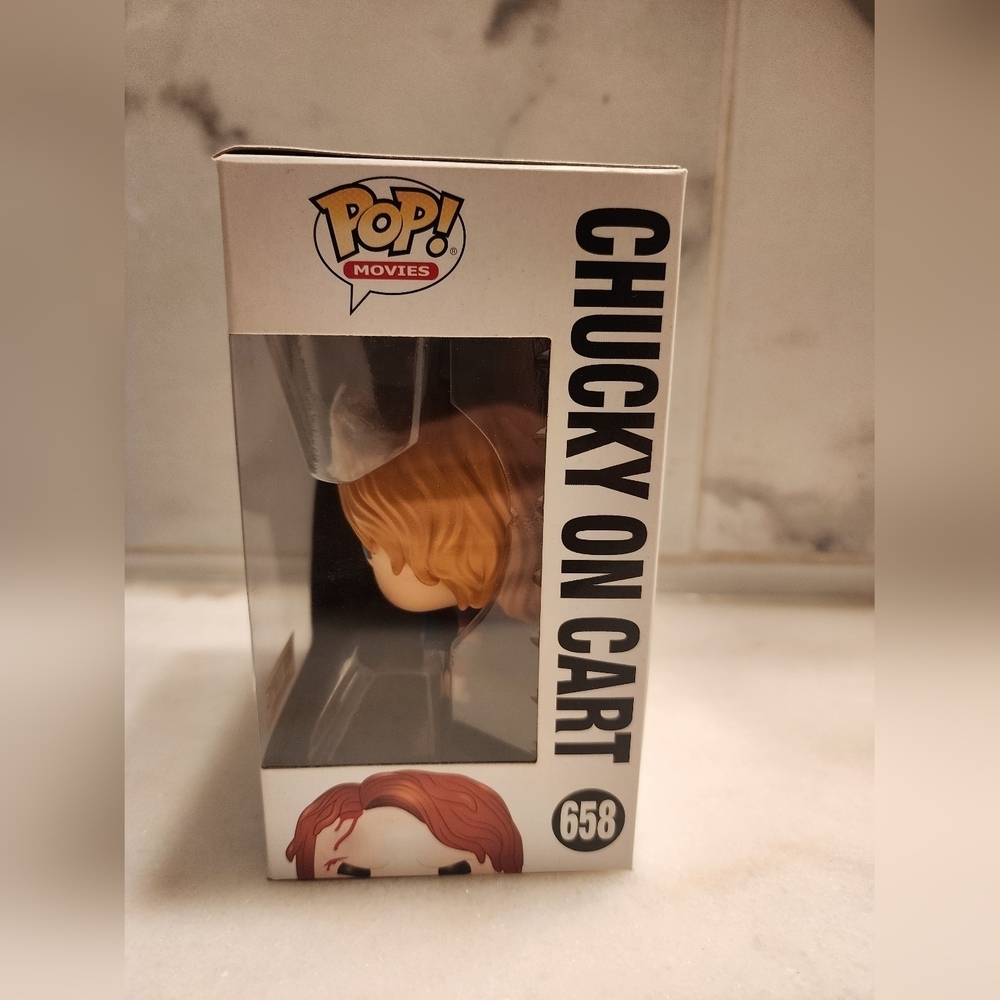 Hot Topic Exclusive Chucky On Cart. Chucky 2 Funko Pop - Picture 5 of 6